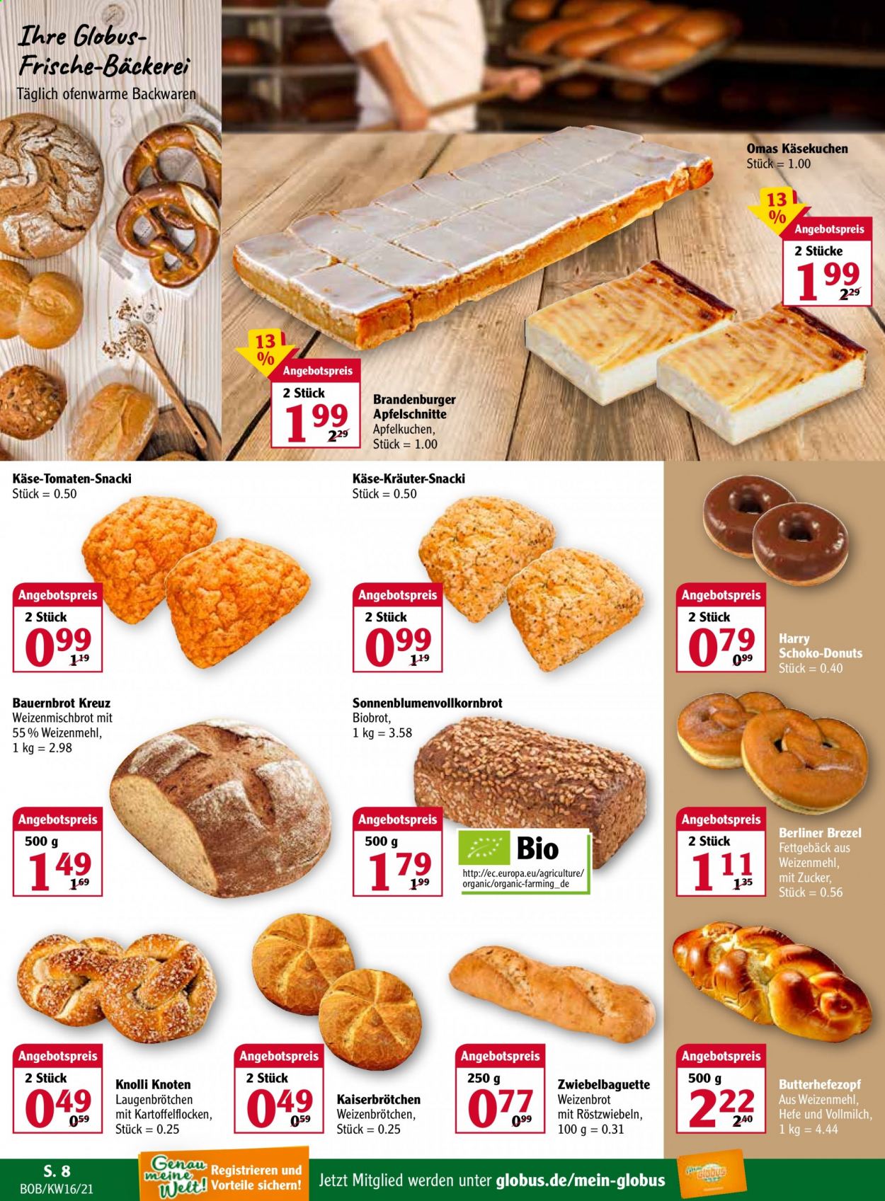 Globus Prospekte  - 19.04.2021 - 24.04.2021. Seite 8