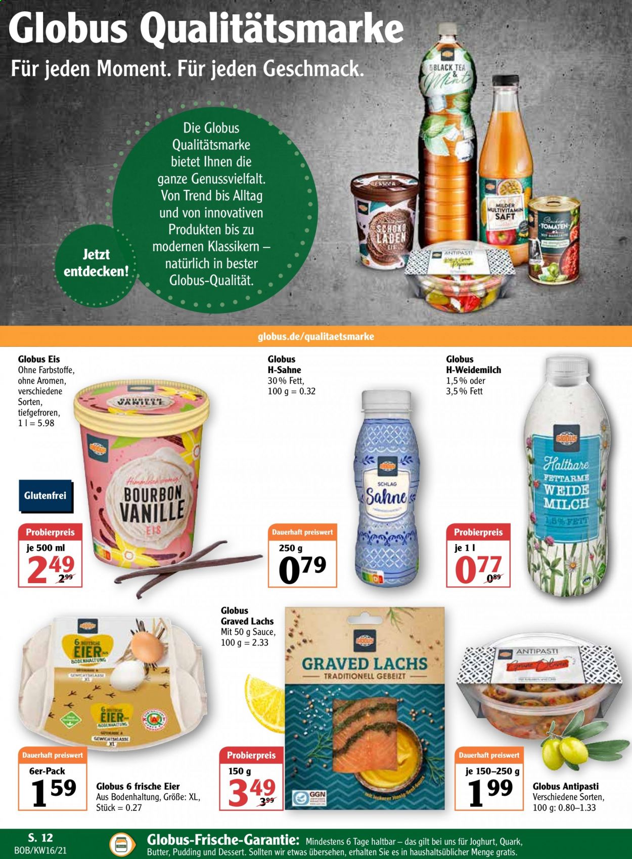 Globus Prospekte  - 19.04.2021 - 24.04.2021. Seite 12