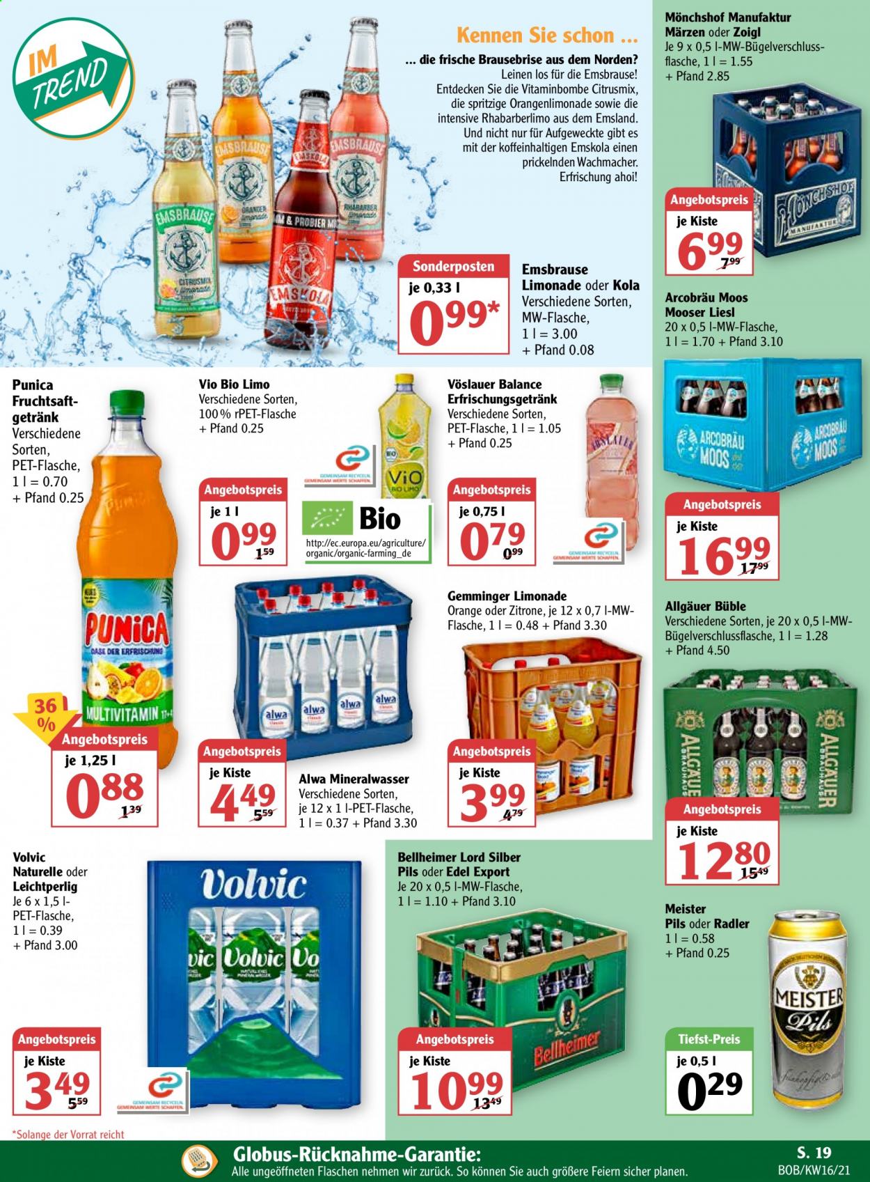 Globus Prospekte  - 19.04.2021 - 24.04.2021. Seite 19