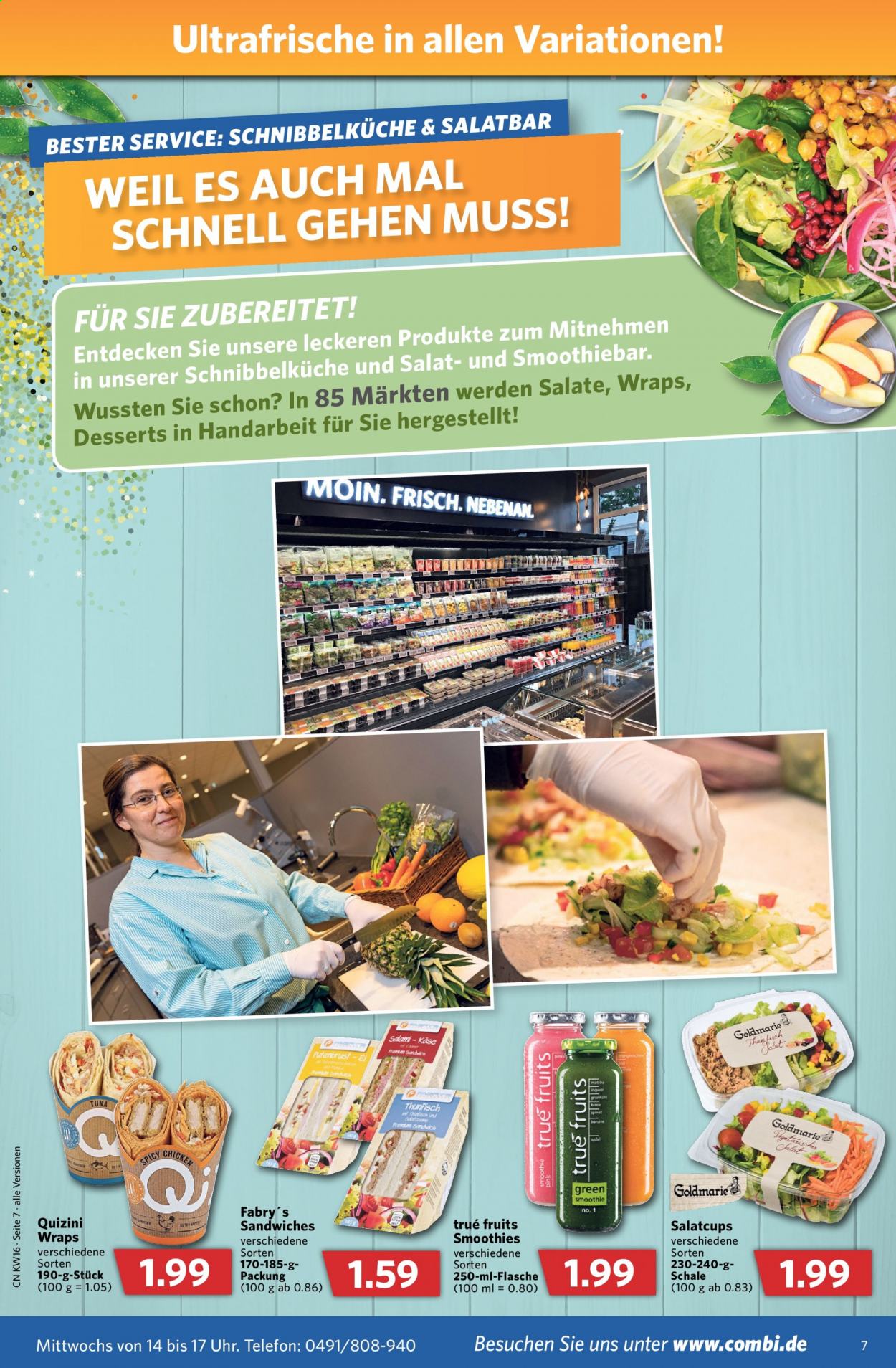 Combi Prospekte  - 19.04.2021 - 24.04.2021. Seite 7