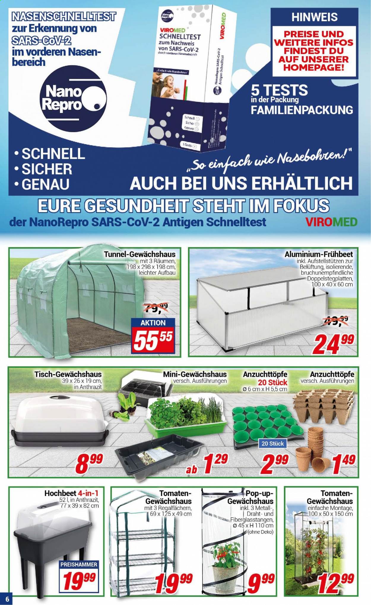 CENTERSHOP Prospekte  - 19.04.2021 - 24.04.2021. Seite 6