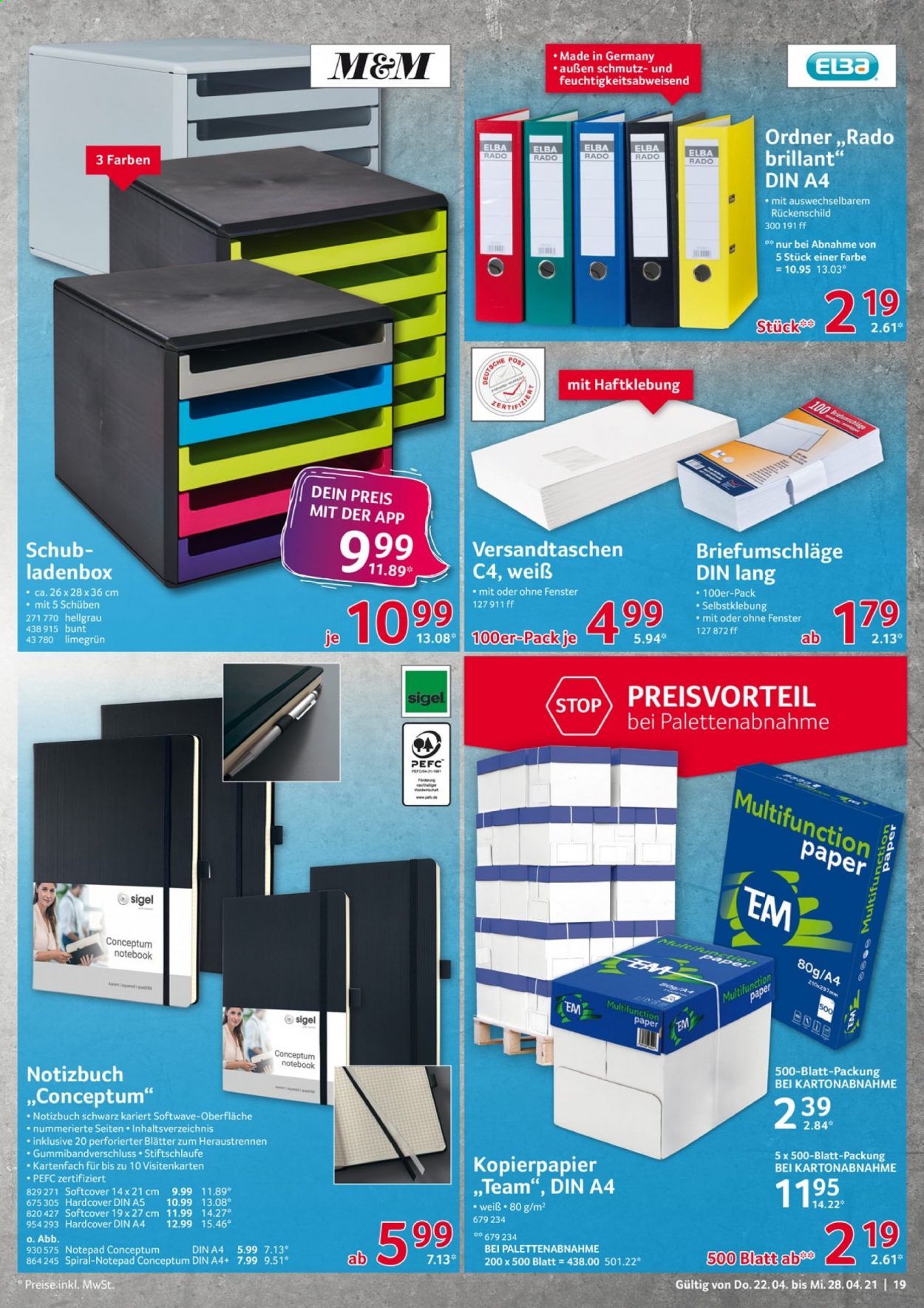 Selgros Prospekte  - 22.04.2021 - 28.04.2021. Seite 19