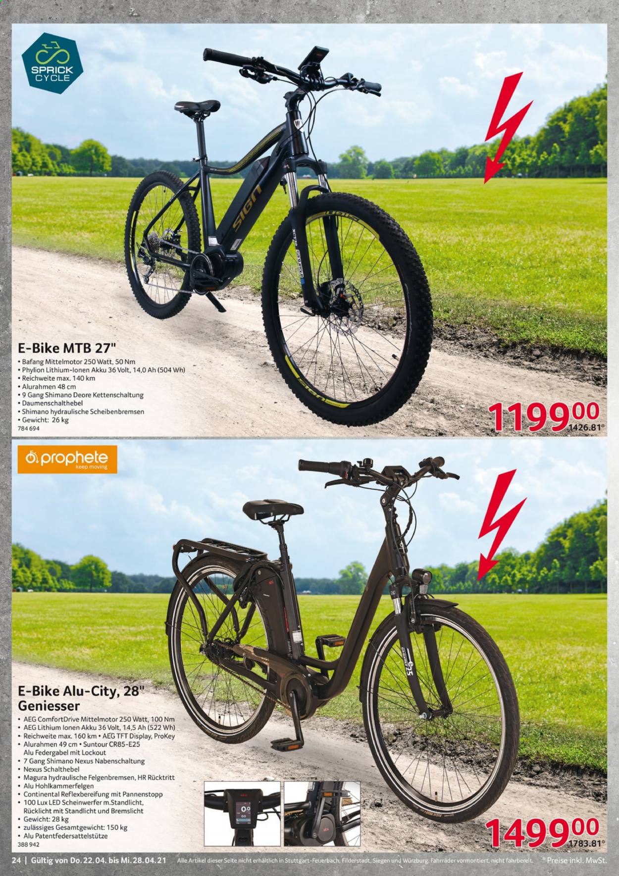 Selgros Prospekte  - 22.04.2021 - 28.04.2021. Seite 24
