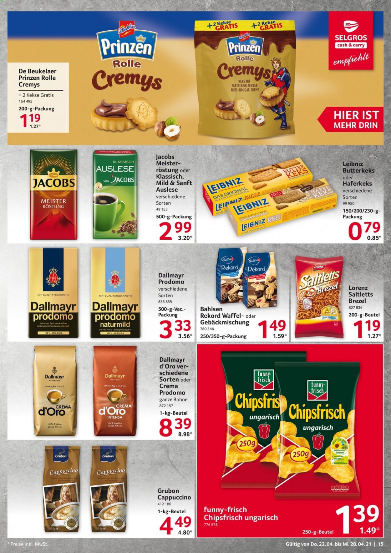 Selgros Prospekte  - 22.04.2021 - 28.04.2021. Seite 15