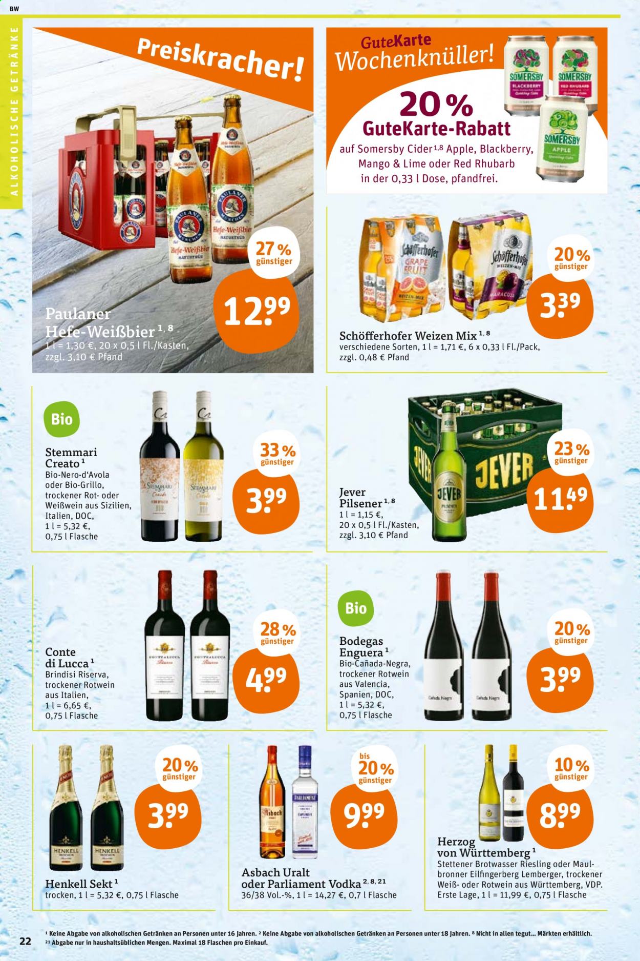 tegut... Prospekte  - 19.04.2021 - 24.04.2021. Seite 22