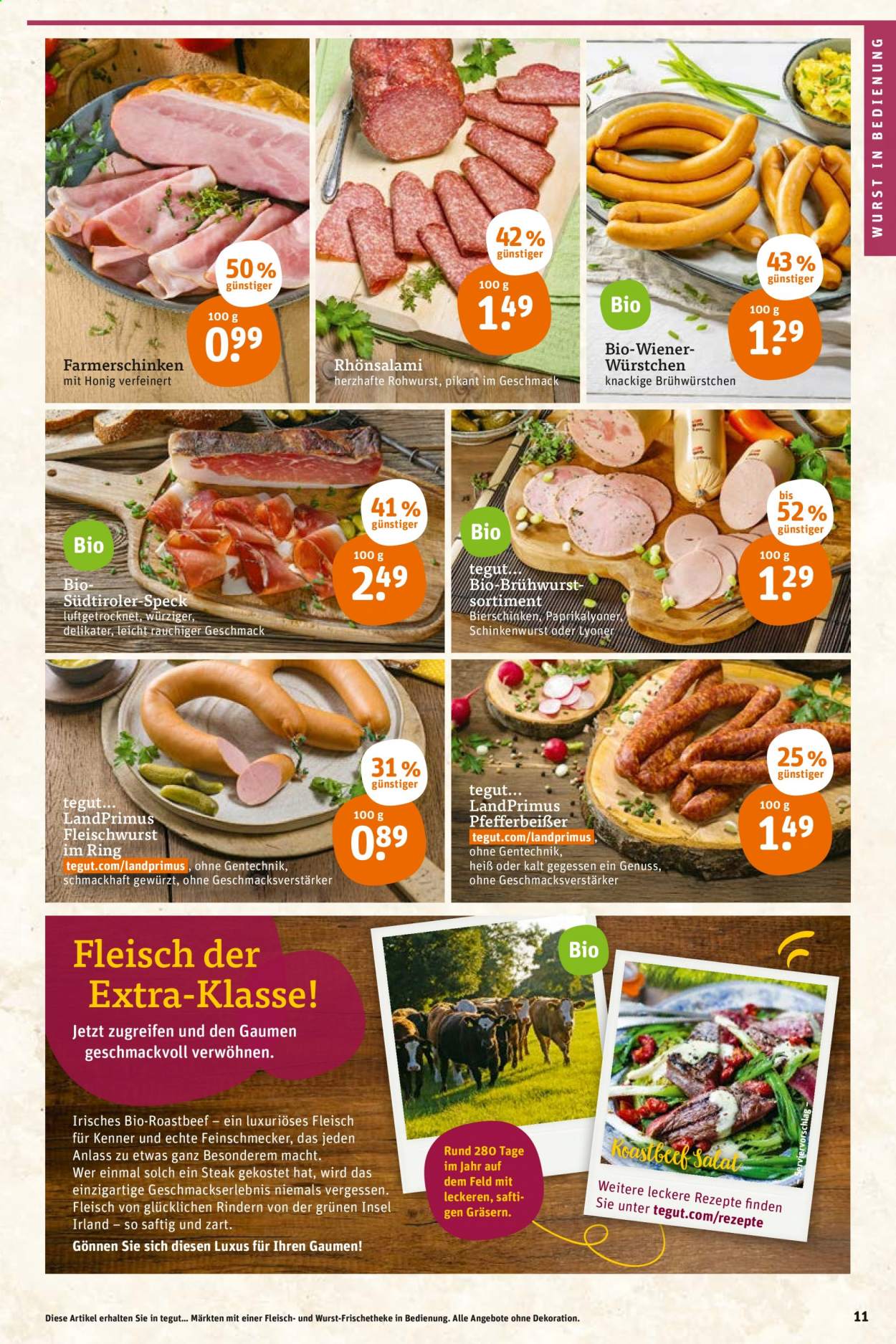 tegut... Prospekte  - 19.04.2021 - 24.04.2021. Seite 11
