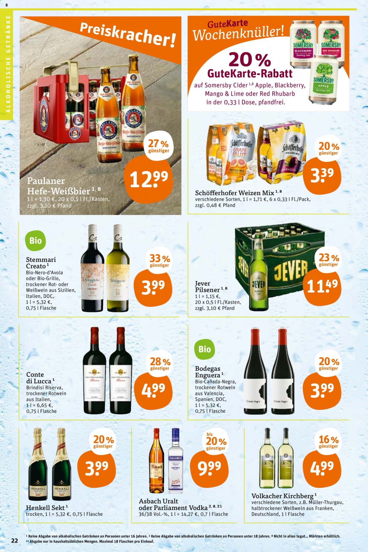 tegut... Prospekte  - 19.04.2021 - 24.04.2021. Seite 22