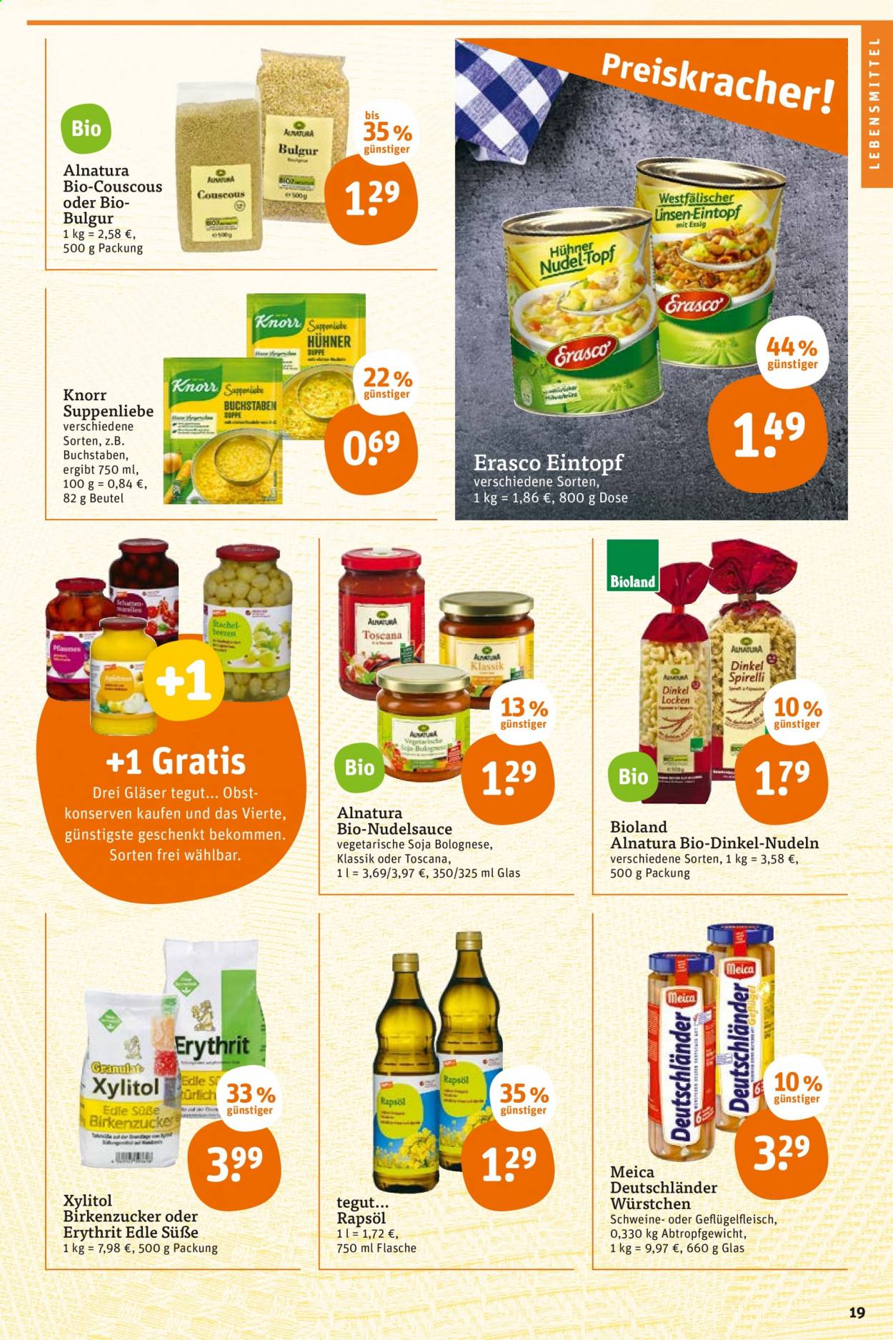 tegut... Prospekte  - 19.04.2021 - 24.04.2021. Seite 19