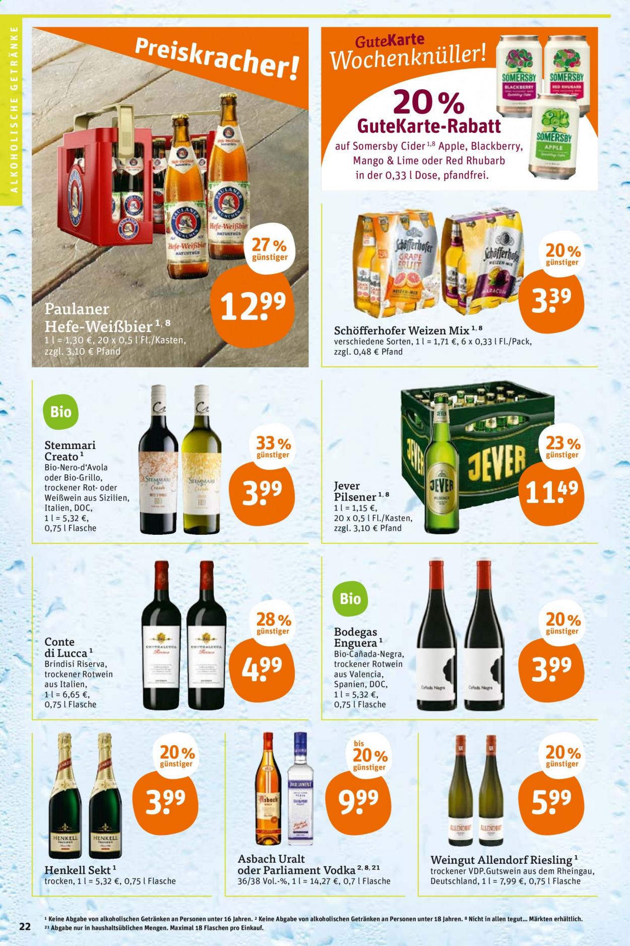 tegut... Prospekte  - 19.04.2021 - 24.04.2021. Seite 22