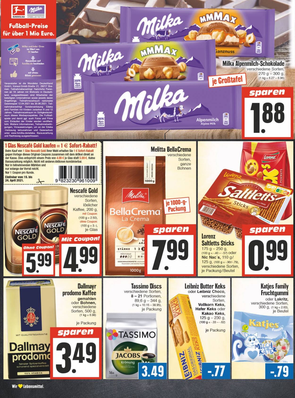 Edeka Prospekte  - 19.04.2021 - 24.04.2021. Seite 8