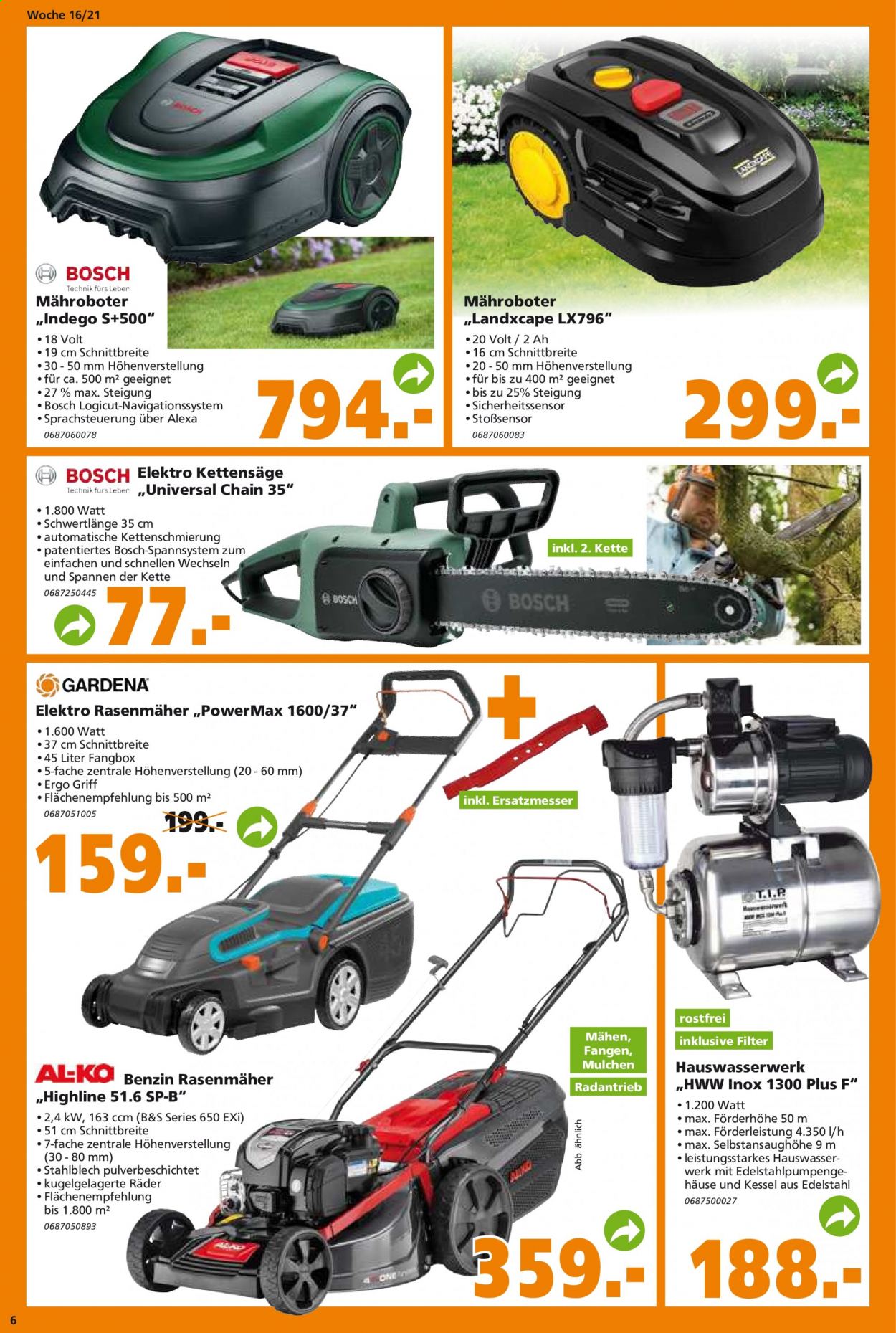 Globus Baumarkt Prospekte  - 19.04.2021 - 24.04.2021. Seite 6