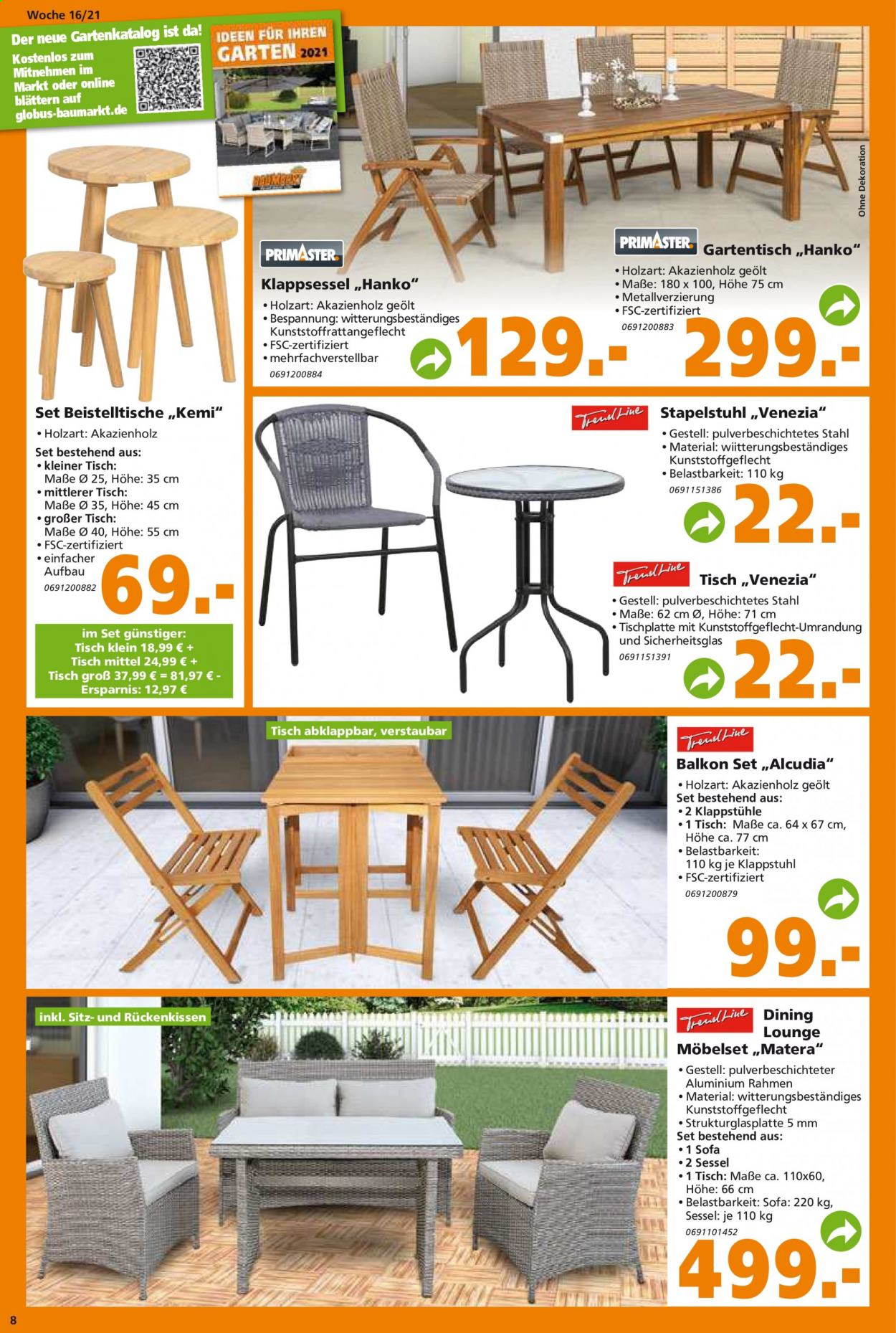 Globus Baumarkt Prospekte  - 19.04.2021 - 24.04.2021. Seite 8