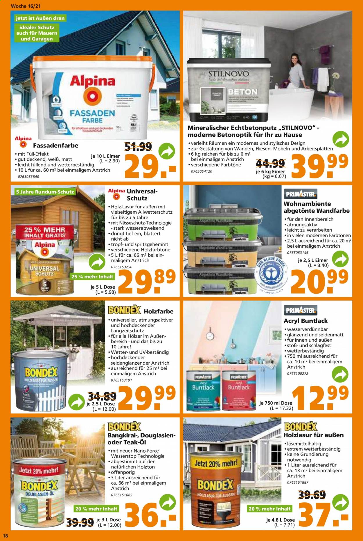 Globus Baumarkt Prospekte  - 19.04.2021 - 24.04.2021. Seite 18