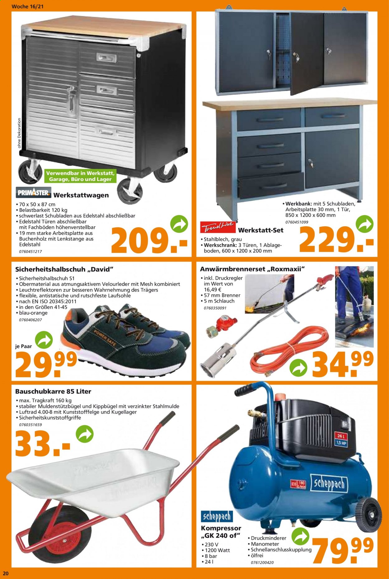 Globus Baumarkt Prospekte  - 19.04.2021 - 24.04.2021. Seite 20