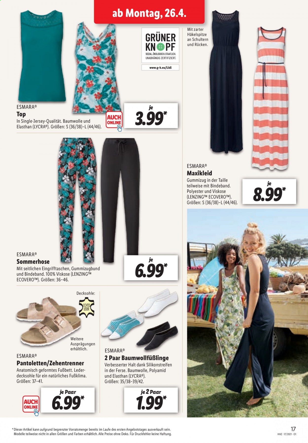 Lidl Prospekte  - 26.04.2021 - 1.05.2021. Seite 17