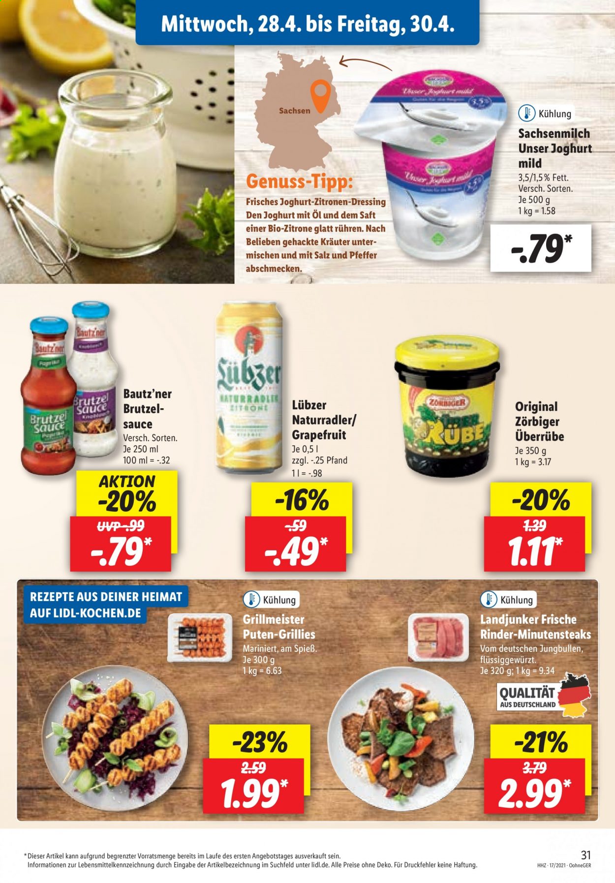 Lidl Prospekte  - 26.04.2021 - 1.05.2021. Seite 31