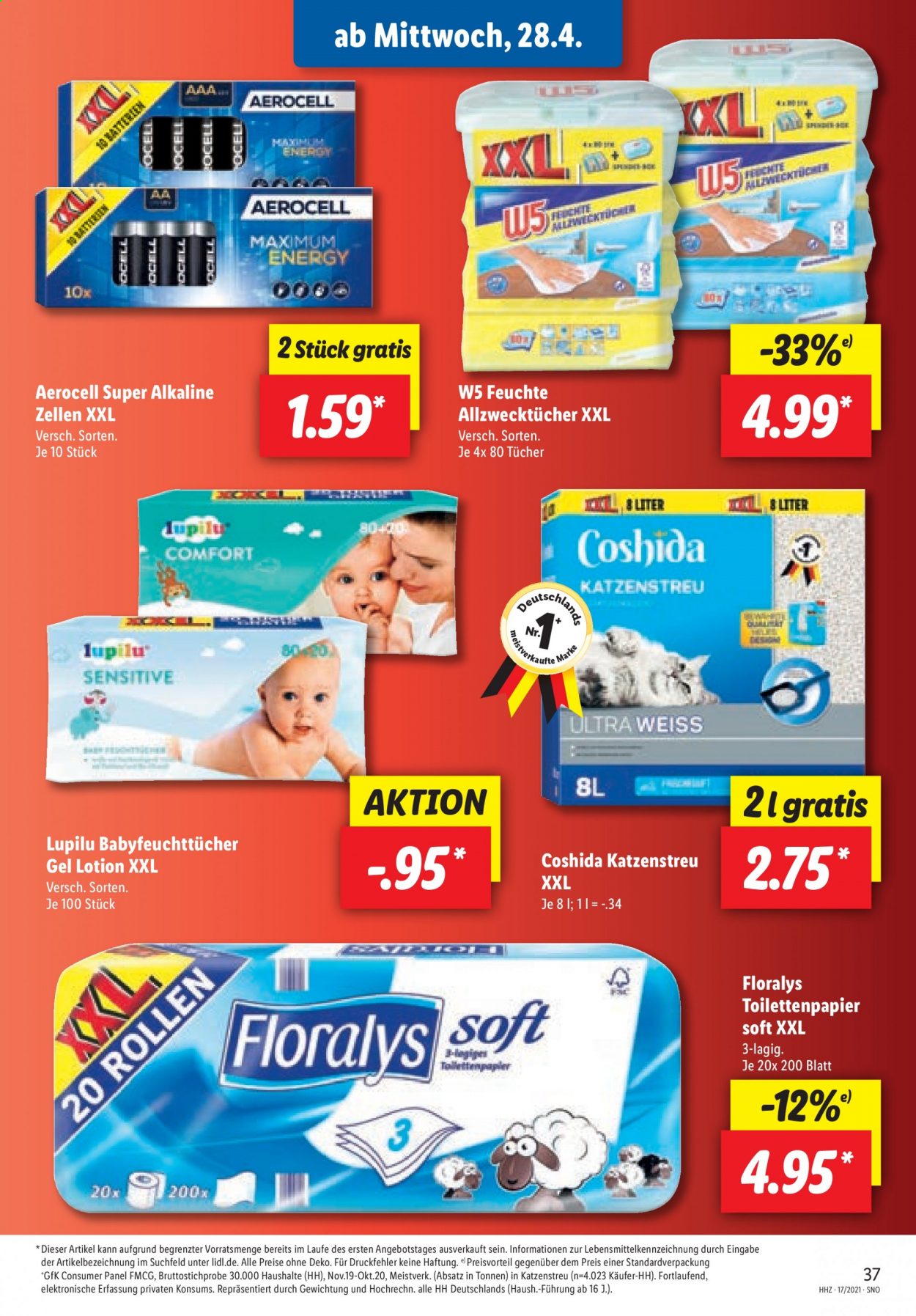 Lidl Prospekte  - 26.04.2021 - 1.05.2021. Seite 37