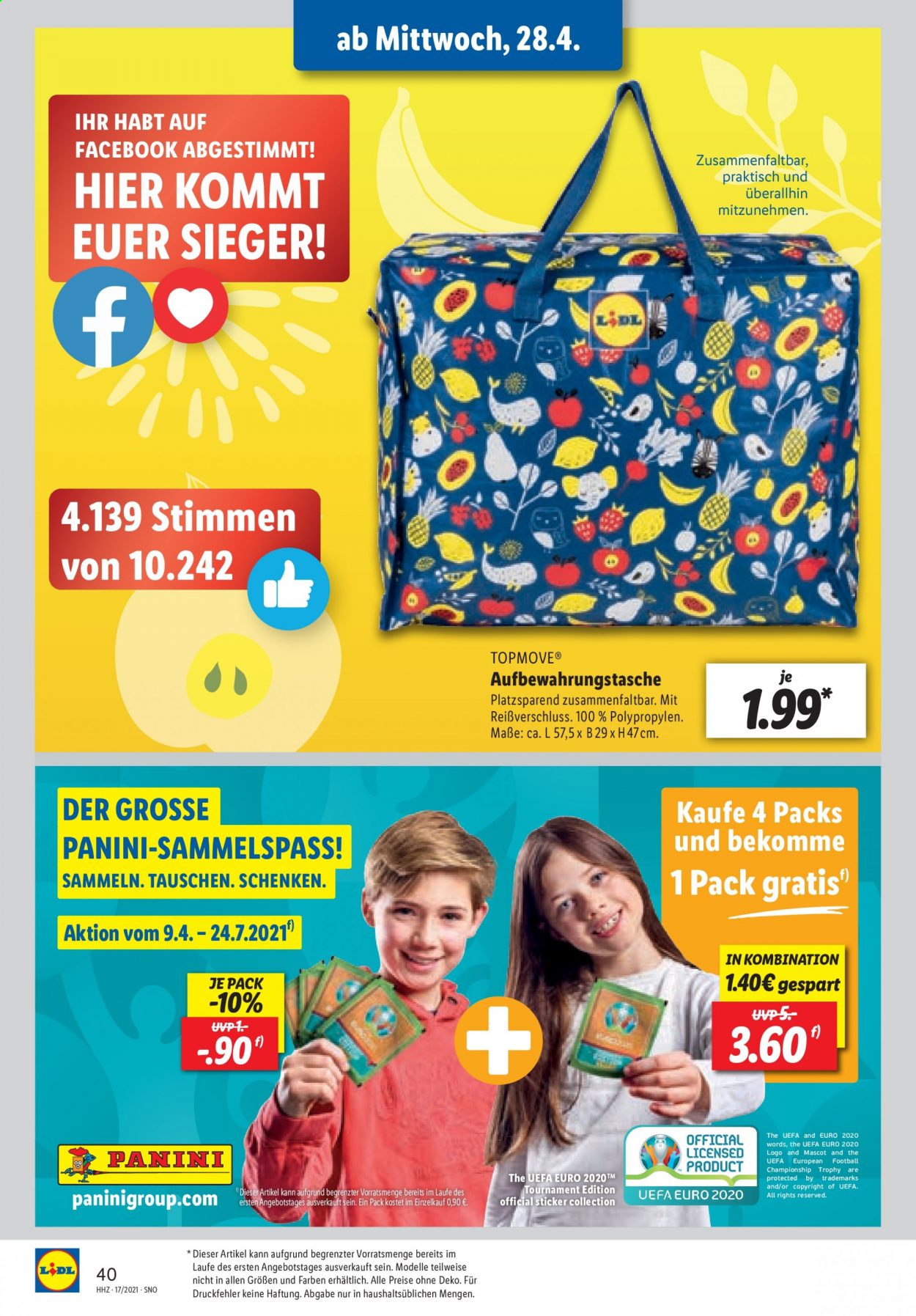 Lidl Prospekte  - 26.04.2021 - 1.05.2021. Seite 40