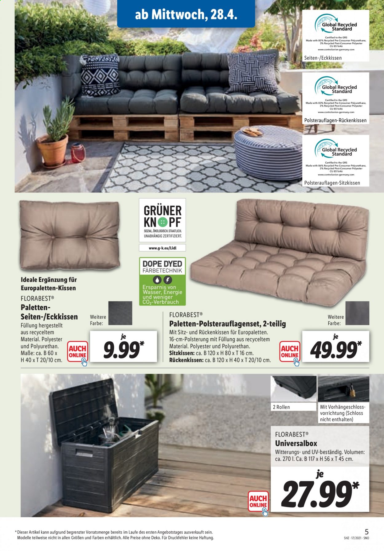 Lidl Prospekte  - 26.04.2021 - 1.05.2021. Seite 45