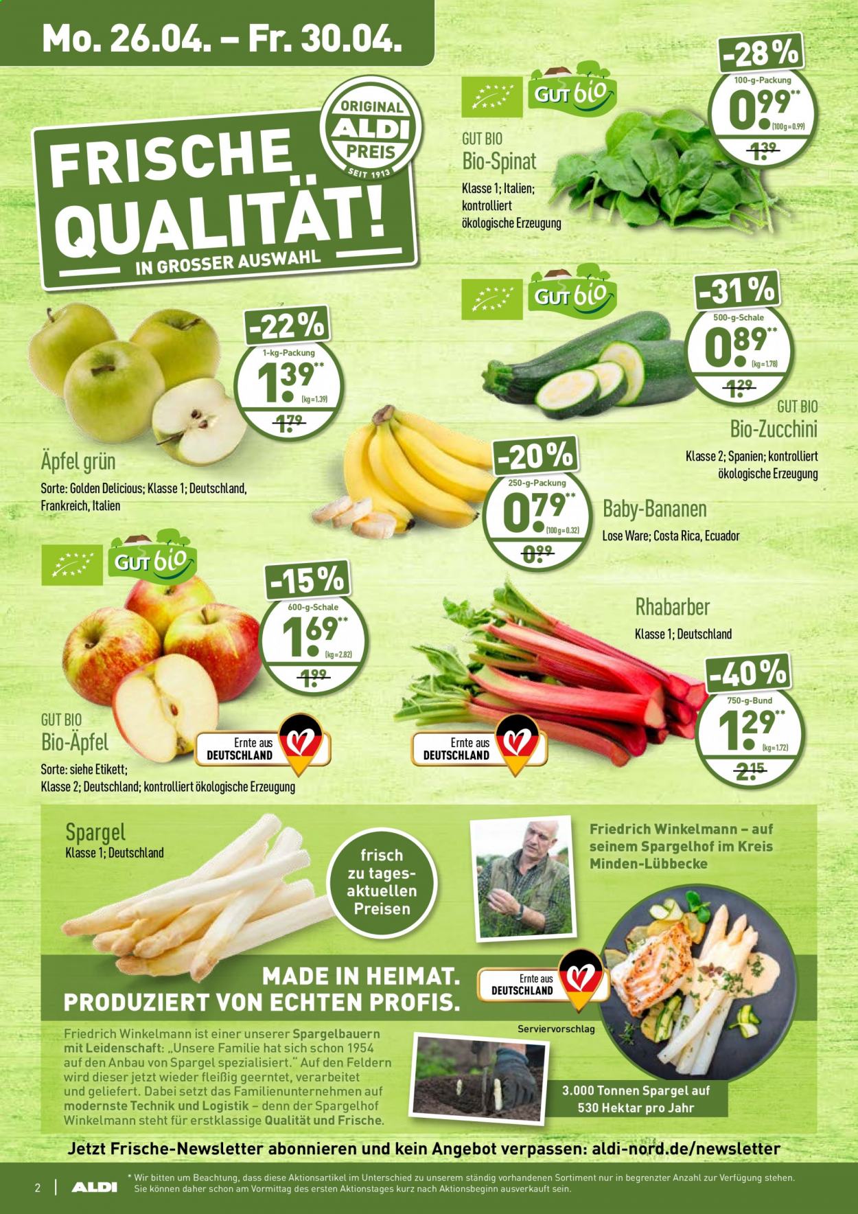 ALDI Nord Prospekte  - 26.04.2021 - 30.04.2021. Seite 2