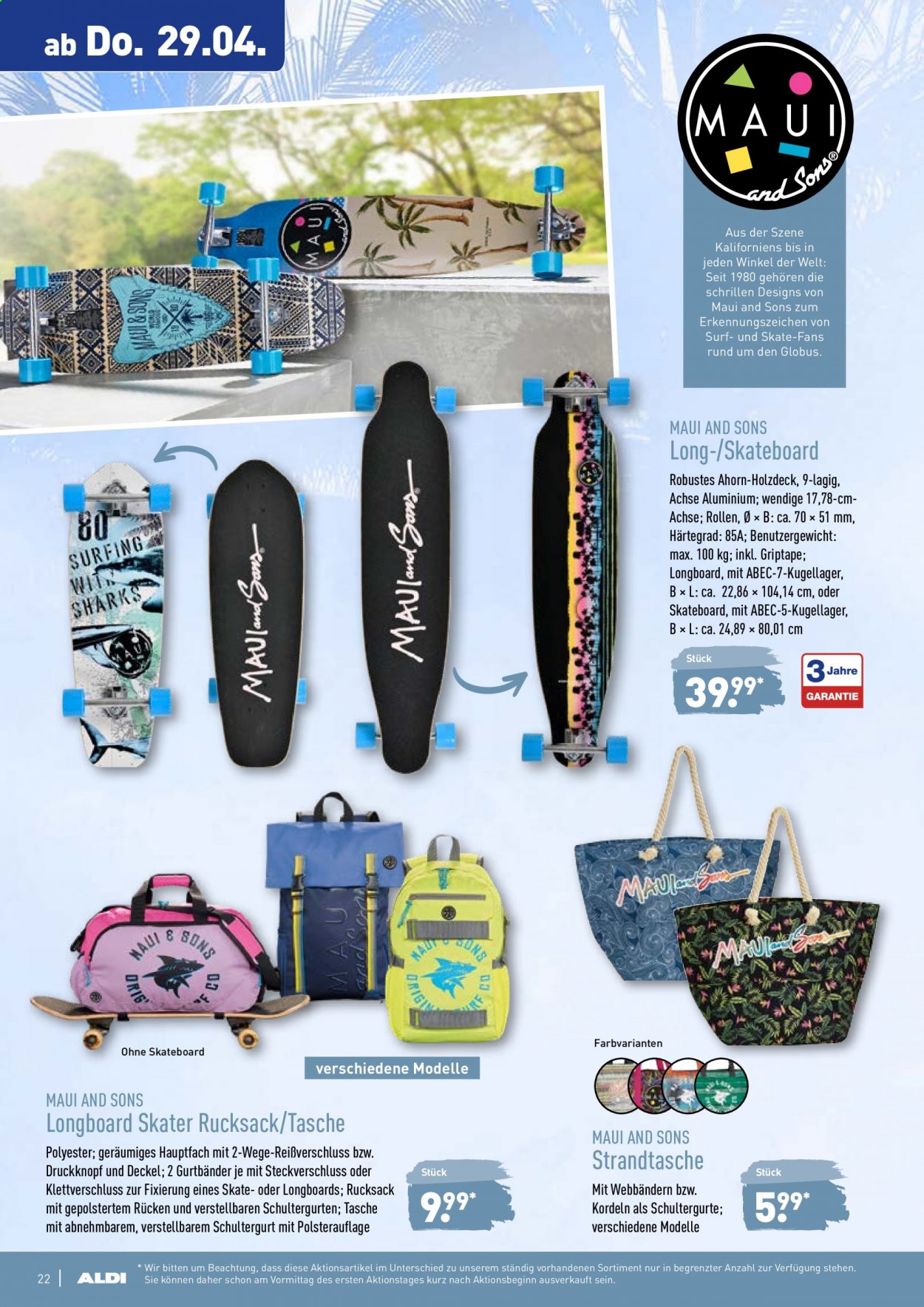 ALDI Nord Prospekte  - 26.04.2021 - 30.04.2021. Seite 22