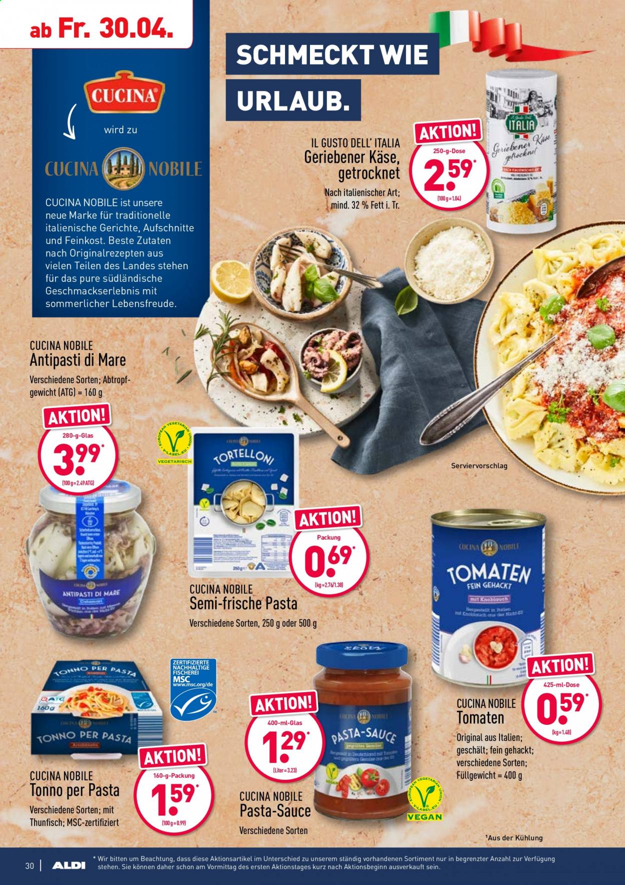ALDI Nord Prospekte  - 26.04.2021 - 30.04.2021. Seite 30