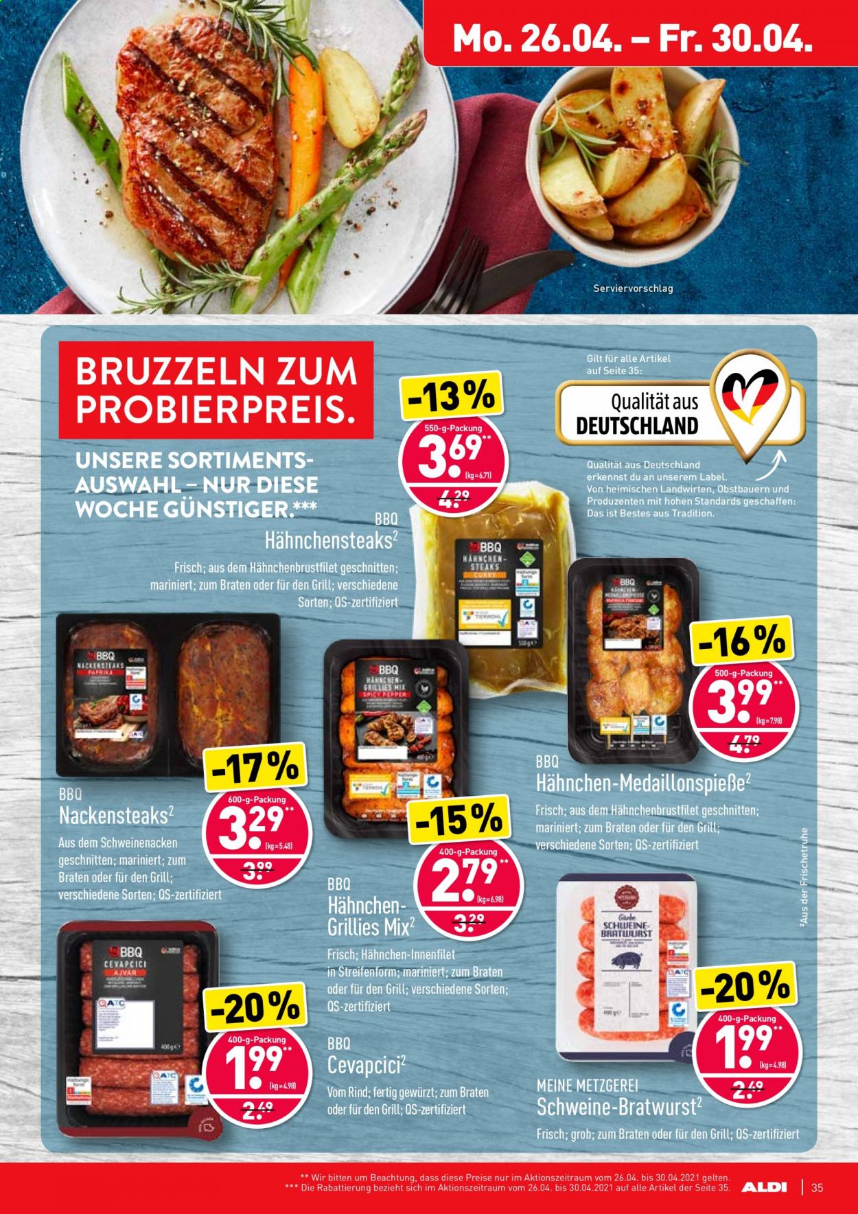 ALDI Nord Prospekte  - 26.04.2021 - 30.04.2021. Seite 35