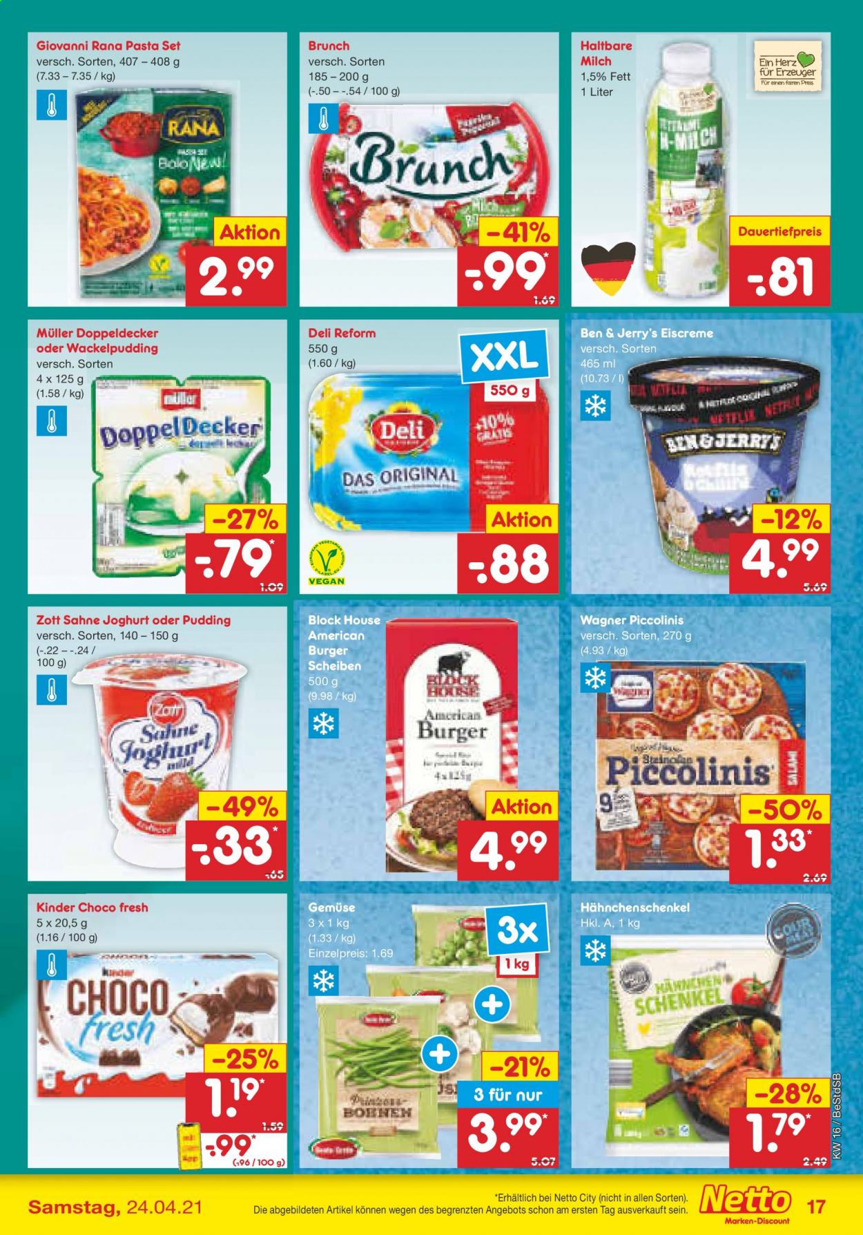 Netto Marken-Discount Prospekte  - 19.04.2021 - 24.04.2021. Seite 17