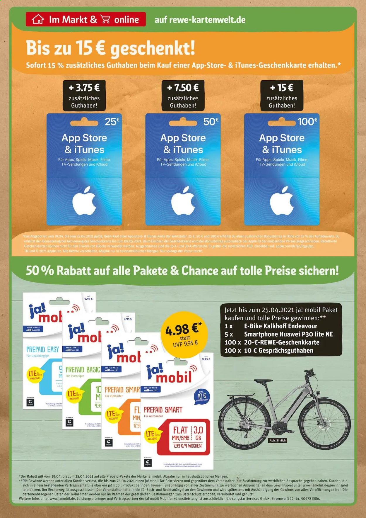 REWE Prospekte  - 19.04.2021 - 24.04.2021. Seite 20