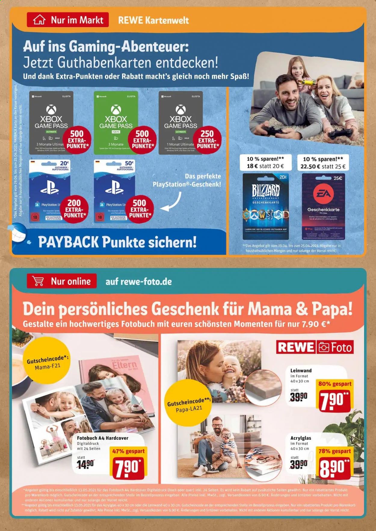 REWE Prospekte  - 19.04.2021 - 24.04.2021. Seite 21