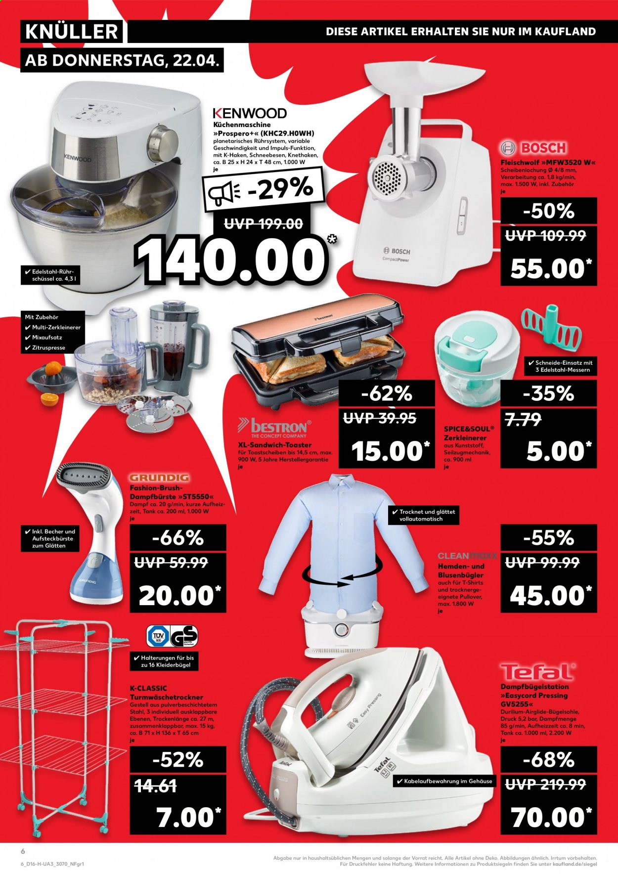 Kaufland Prospekte  - 22.04.2021 - 28.04.2021. Seite 6