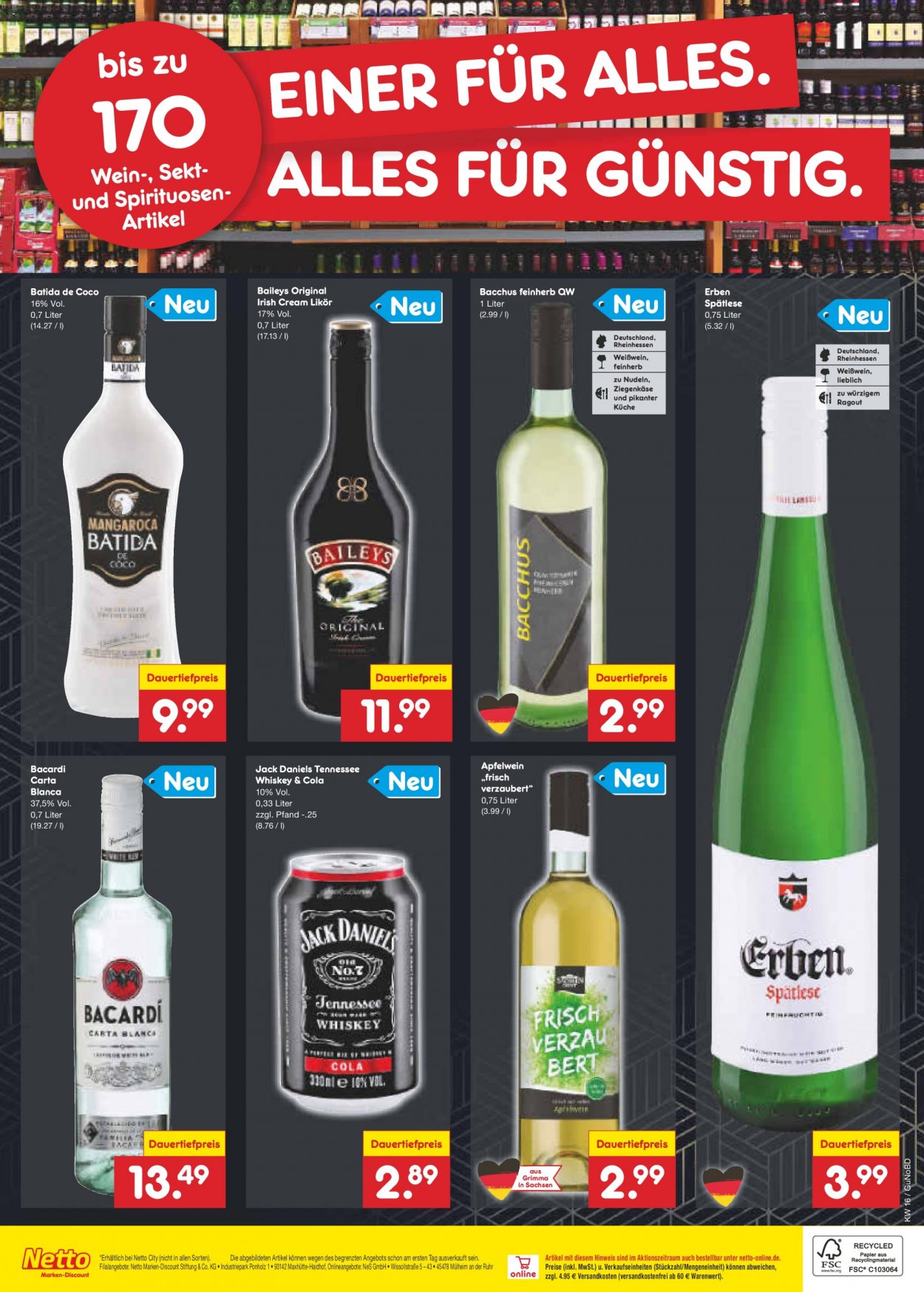 Netto Marken-Discount Prospekte  - 19.04.2021 - 24.04.2021. Seite 2