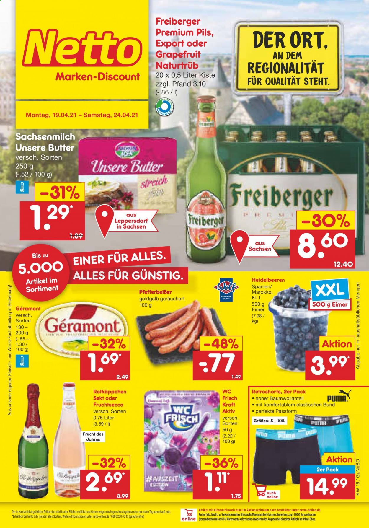 Netto Marken-Discount Prospekte  - 19.04.2021 - 24.04.2021. Seite 3