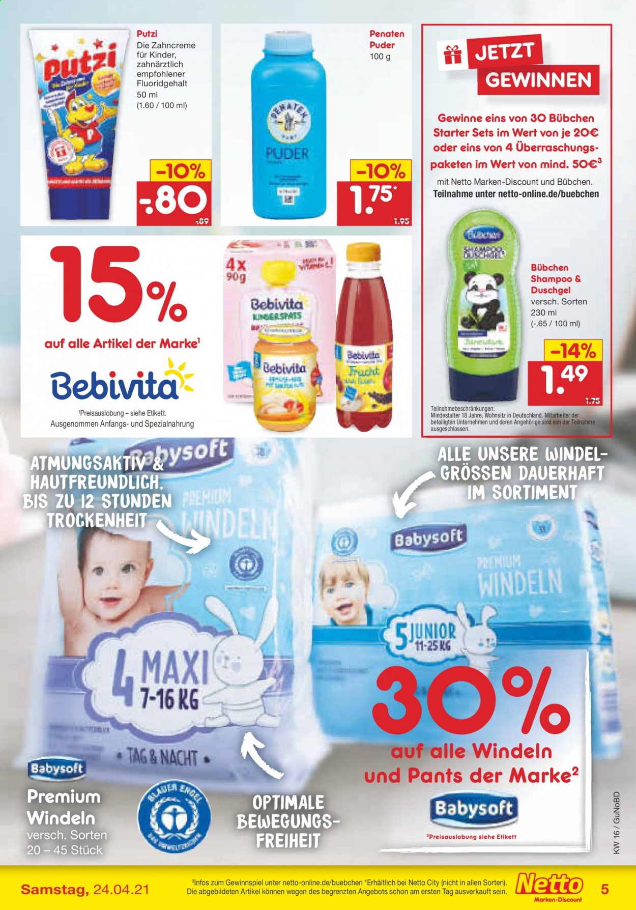 Netto Marken-Discount Prospekte  - 19.04.2021 - 24.04.2021. Seite 7