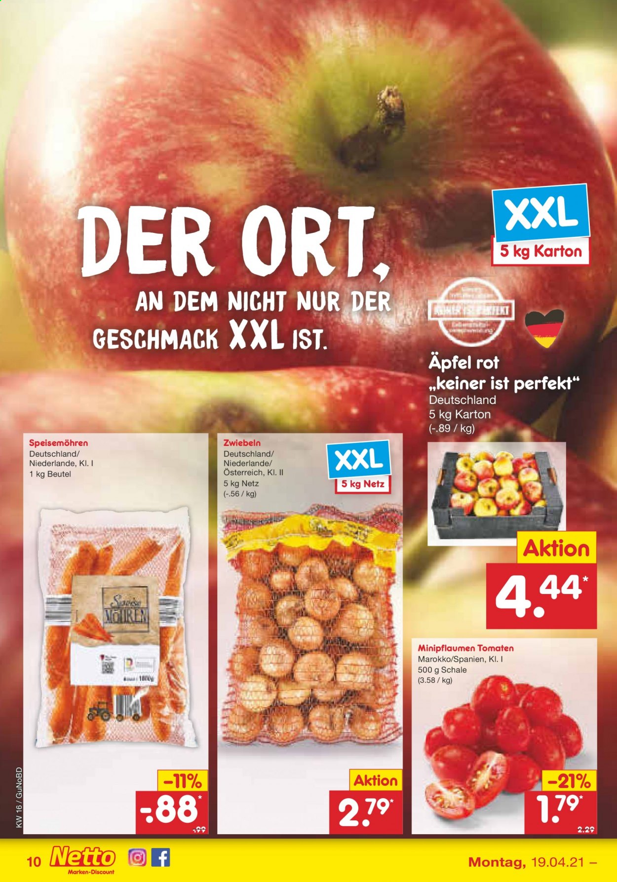 Netto Marken-Discount Prospekte  - 19.04.2021 - 24.04.2021. Seite 12