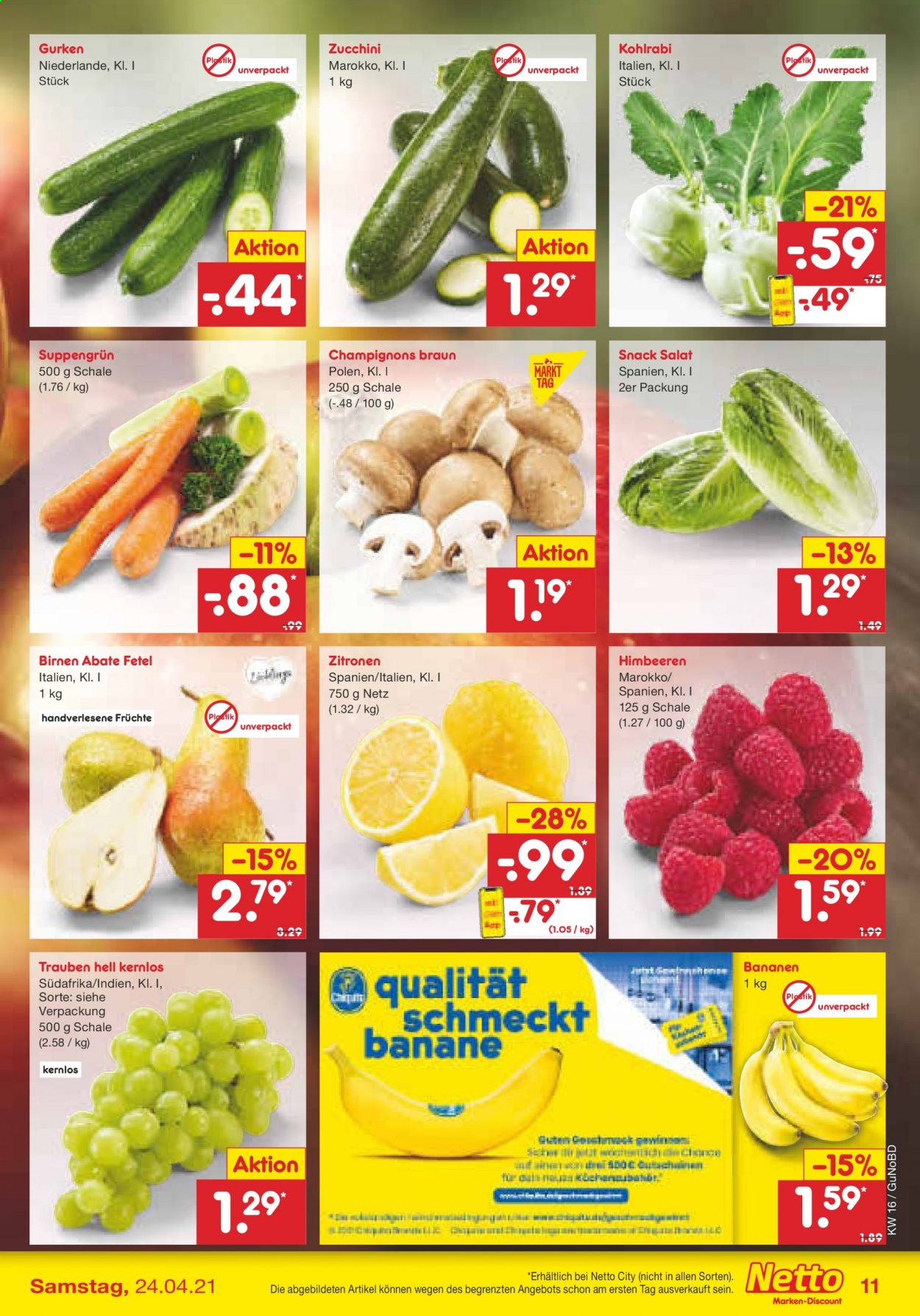 Netto Marken-Discount Prospekte  - 19.04.2021 - 24.04.2021. Seite 13