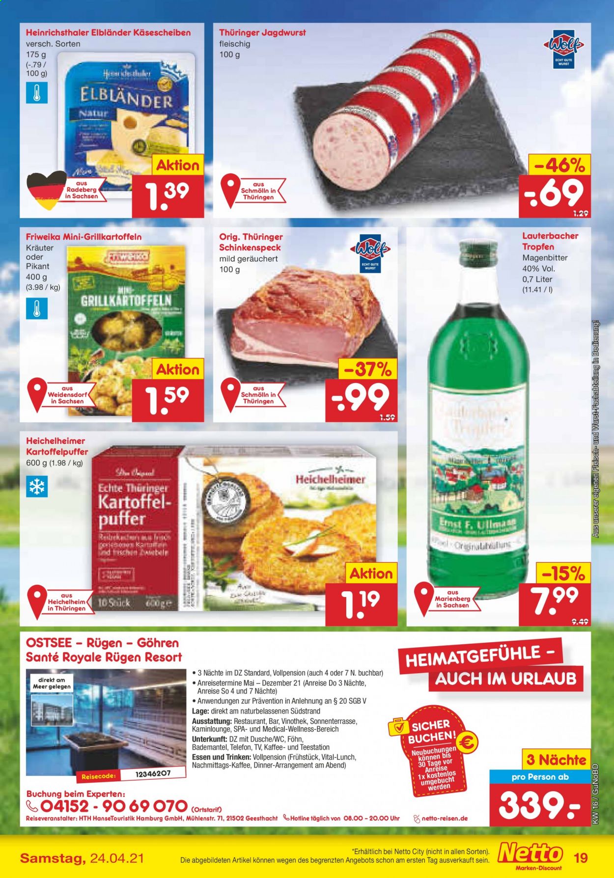 Netto Marken-Discount Prospekte  - 19.04.2021 - 24.04.2021. Seite 21