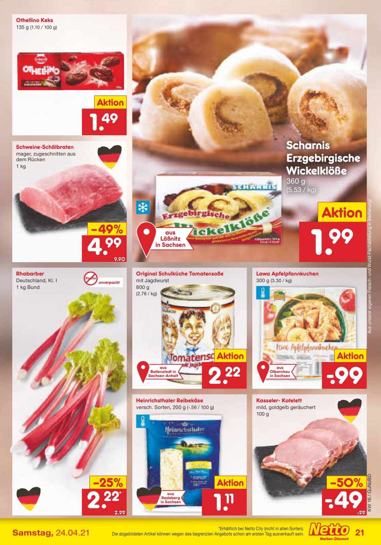 Netto Marken-Discount Prospekte  - 19.04.2021 - 24.04.2021. Seite 23