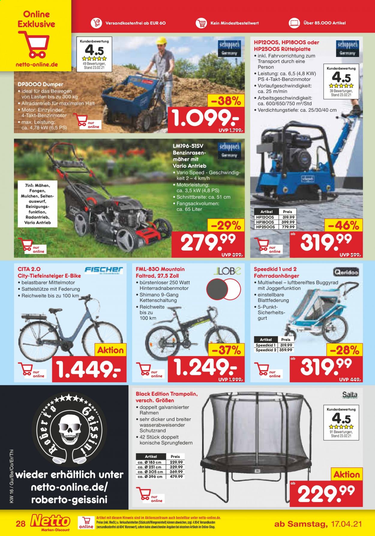 Netto Marken-Discount Prospekte  - 19.04.2021 - 24.04.2021. Seite 30