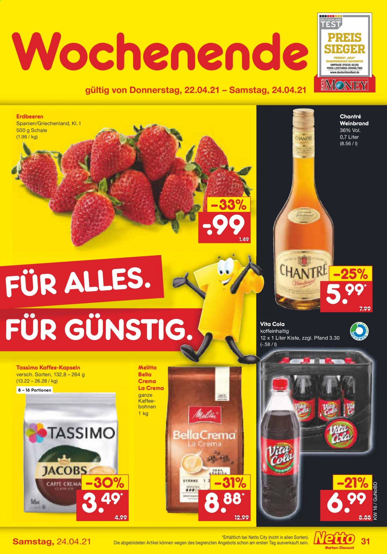 Netto Marken-Discount Prospekte  - 19.04.2021 - 24.04.2021. Seite 33