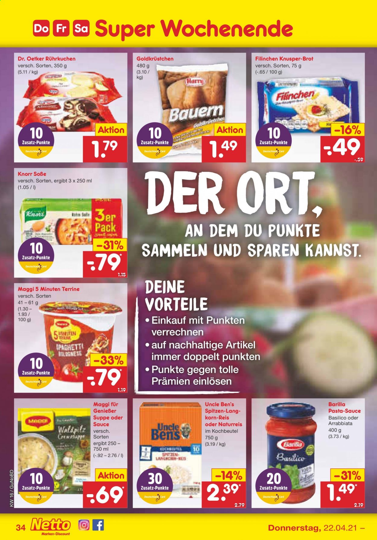 Netto Marken-Discount Prospekte  - 19.04.2021 - 24.04.2021. Seite 36