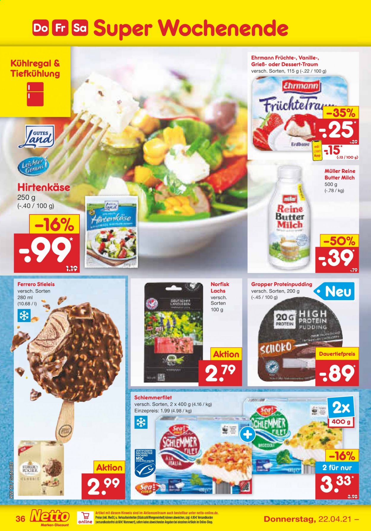 Netto Marken-Discount Prospekte  - 19.04.2021 - 24.04.2021. Seite 38