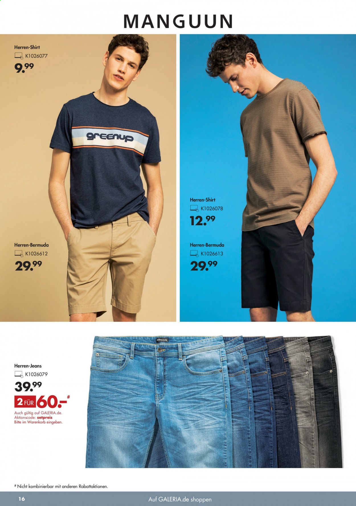 GALERIA Karstadt Kaufhof Prospekte  - 19.04.2021 - 25.04.2021. Seite 16