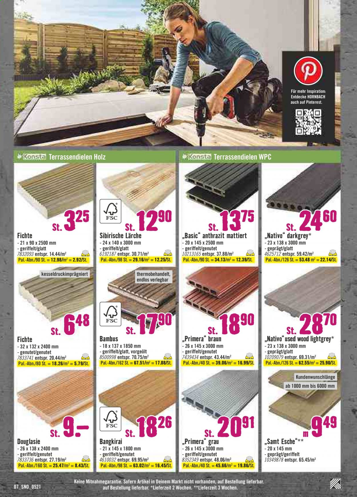 Hornbach Prospekte  - 1.05.2021 - 31.05.2021. Seite 7