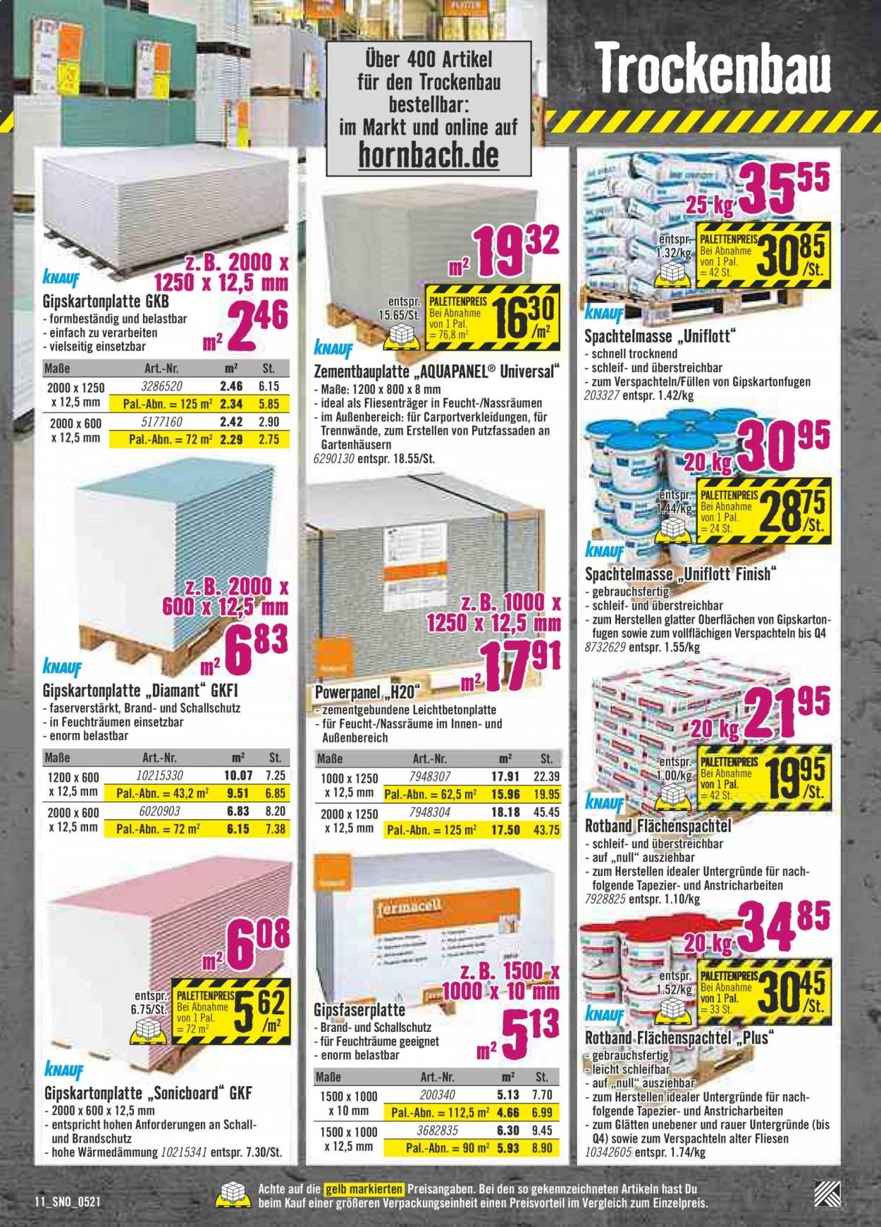 Hornbach Prospekte  - 1.05.2021 - 31.05.2021. Seite 11