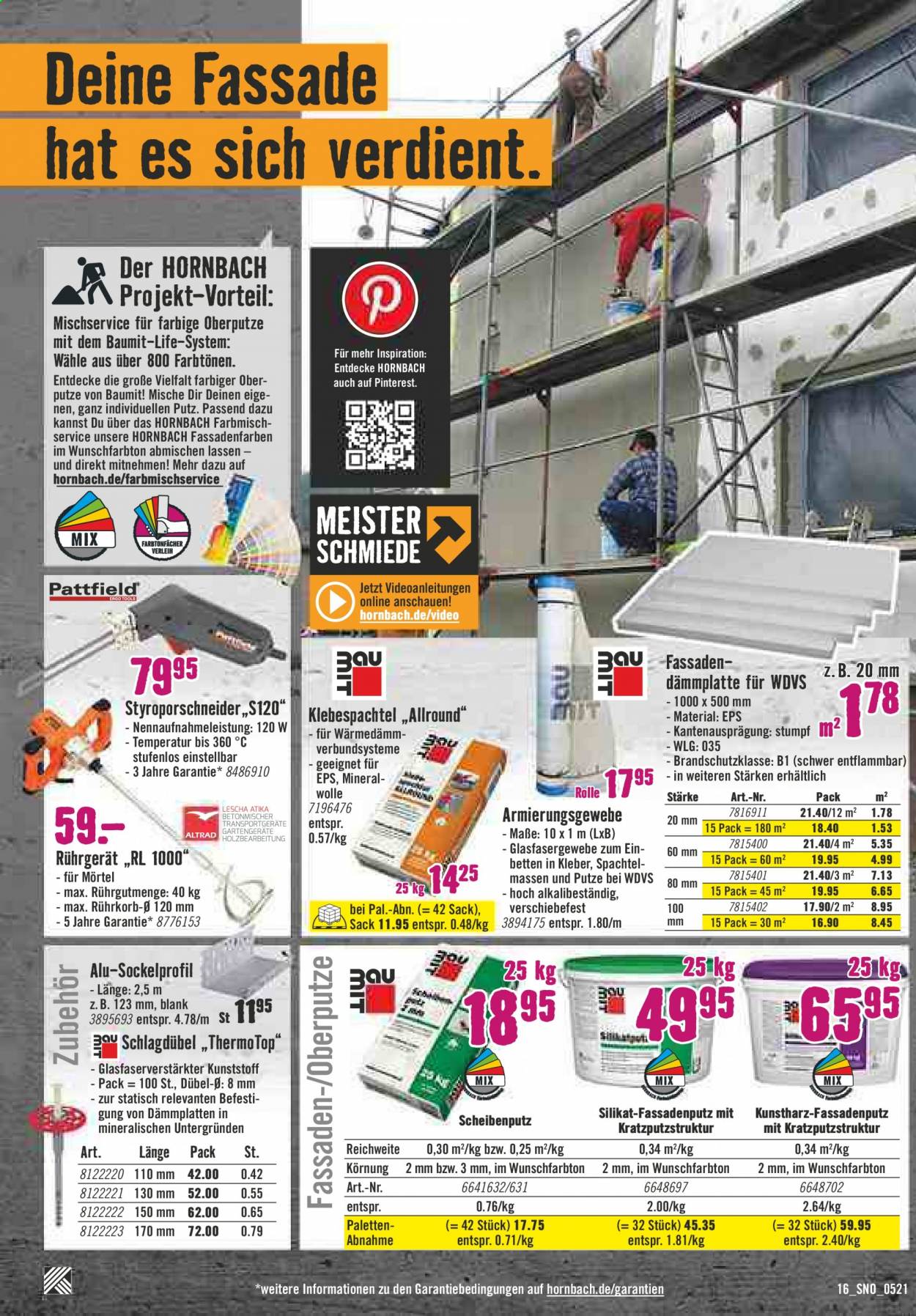 Hornbach Prospekte  - 1.05.2021 - 31.05.2021. Seite 16