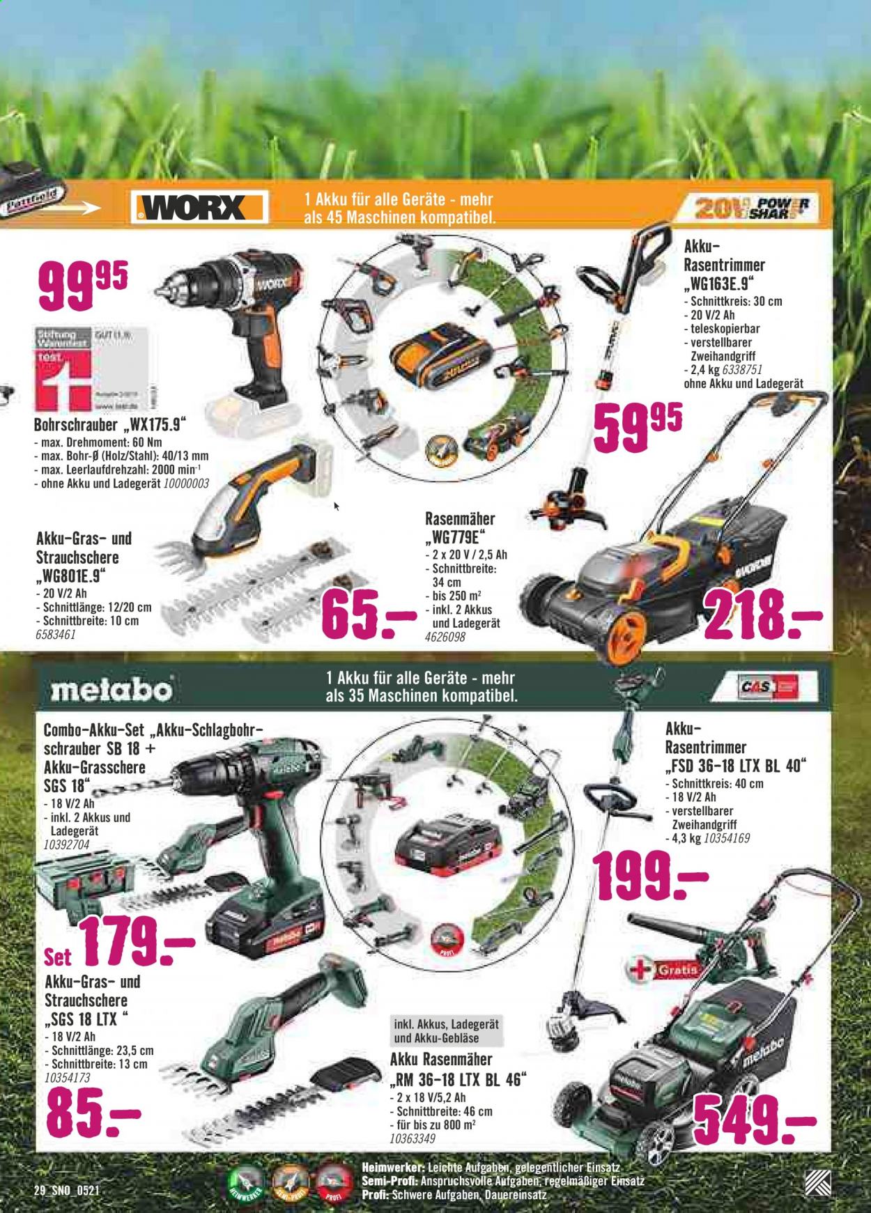 Hornbach Prospekte  - 1.05.2021 - 31.05.2021. Seite 29