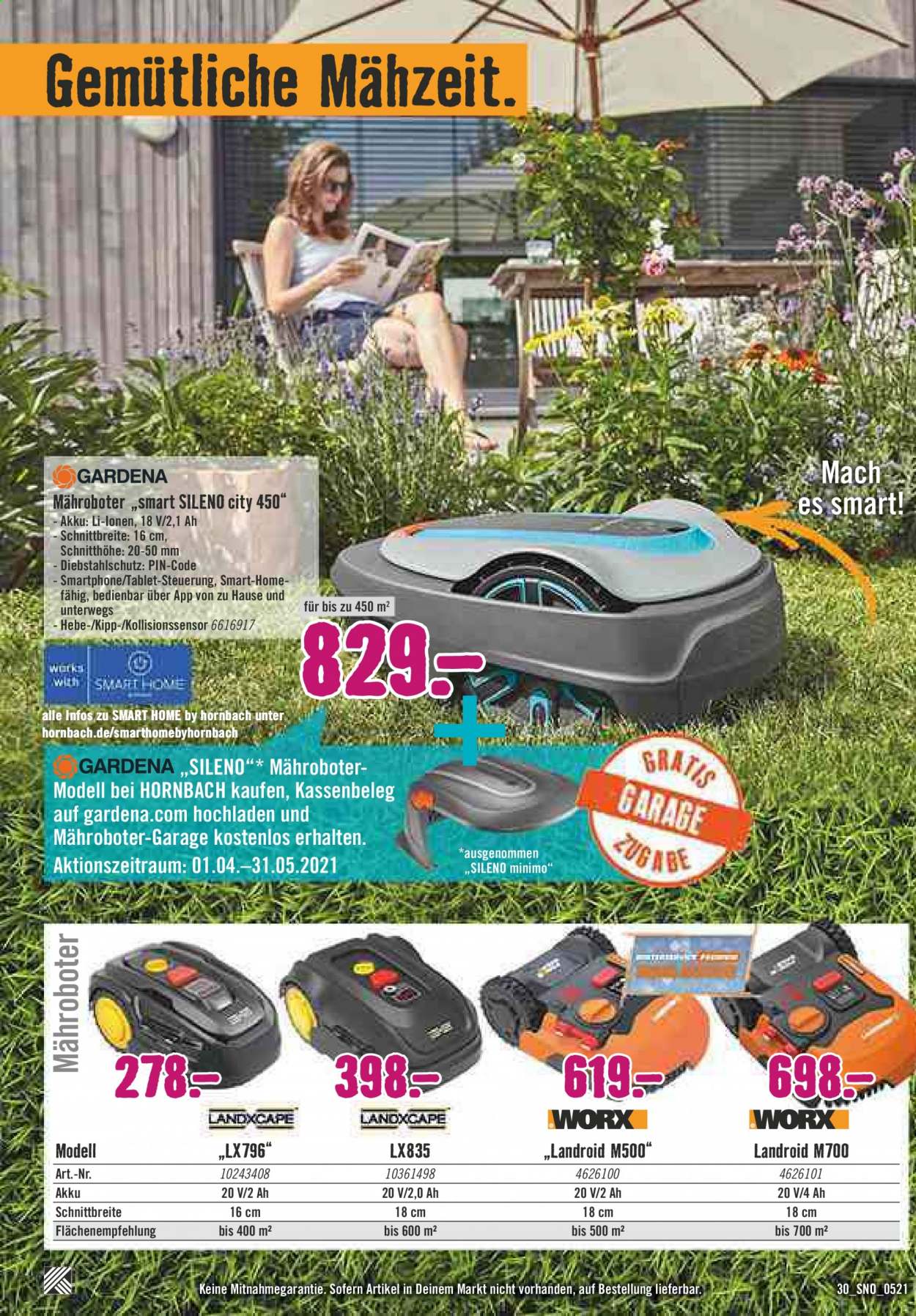 Hornbach Prospekte  - 1.05.2021 - 31.05.2021. Seite 30