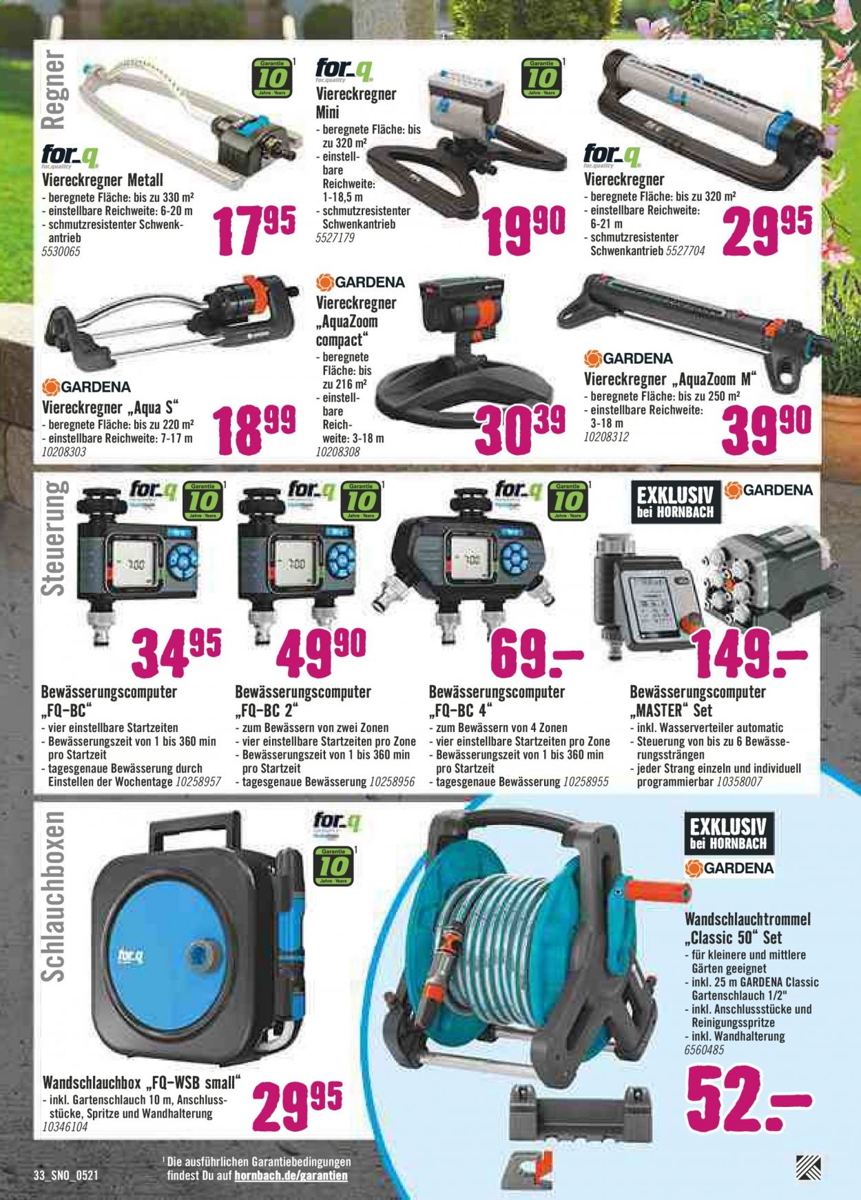 Hornbach Prospekte  - 1.05.2021 - 31.05.2021. Seite 33