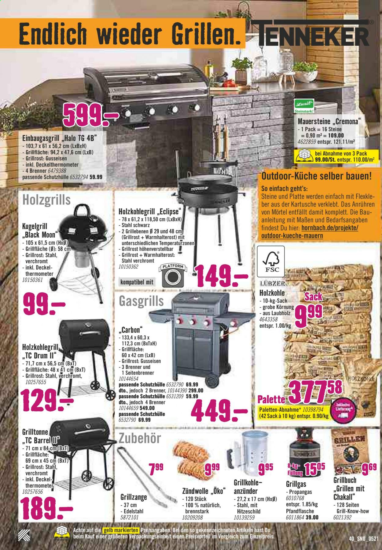 Hornbach Prospekte  - 1.05.2021 - 31.05.2021. Seite 40